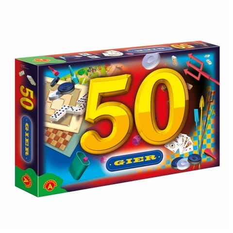 zestaw gier planszowych dla dzieci 50 gier