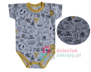 Body chłopięce cool siwe
