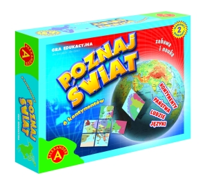 Gra edukacyjna dla dzieci poznaj świat