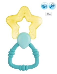 Gryzak wodny Canpol Babies gwiazdka 56/152_yel