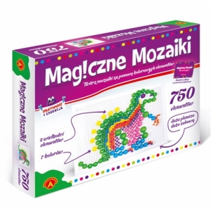Magiczne mozaiki dla dzieci 750 elementów