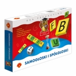 Gra edukacyjna dla 7 latka samogłoski i spółgłoski