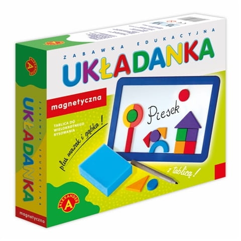 tablica magnetyczna z magnesami dla dzieci