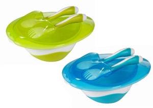 Miseczka z łyżeczką i widelcem 1064 BabyOno