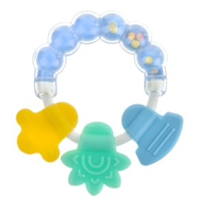 Gryzak grzechotka dla niemowlaka Akuku