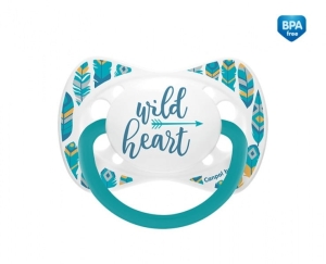 Canpol smoczek symetryczny silikonowy 0-6m 23/288_tur