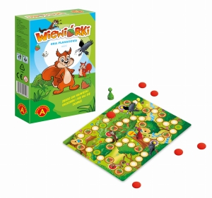 Gra planszowa dla 5 latka wiewiórki wersja mini