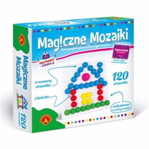 Magiczne mozaiki dla dzieci 120 elementów