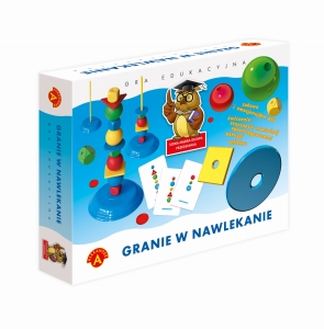 Gra edukacyjna dla 4 latki granie w nawlekanie