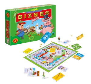 Gra planszowa dla 6 latki biznes wiejski wersja junior