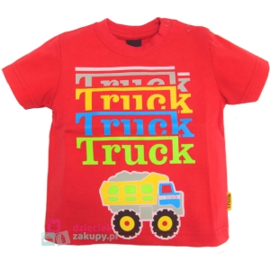 Gt bluzka dla niemowlaka na krótki rękaw z ciężarównką