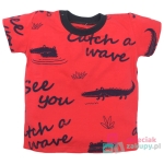 Mrofi bluzka dla chłopca na krótki rękaw Krokodyl