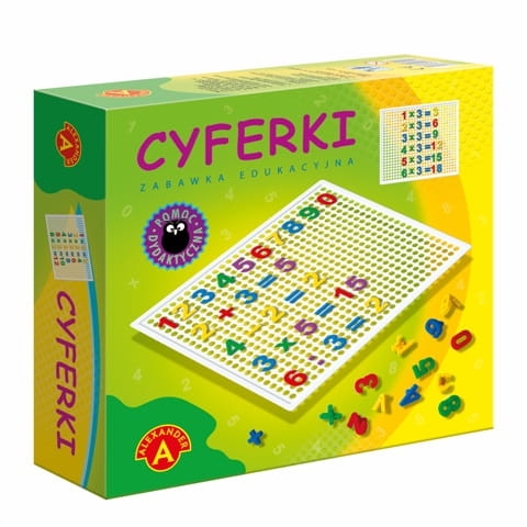 zabawka edukacyjna dla 4 latka z cyferkami