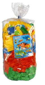 Klocki konstrukcyjne 630 szt. "bączek"