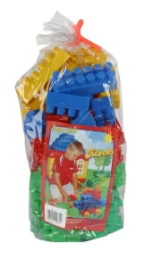 Klocki konstrukcyjne 50 szt. "bączek"