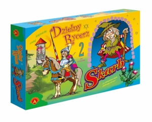 2 gry planszowe dla dzieci 5 lat dzielny rycerz i skarb