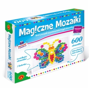 Magiczne mozaiki dla dzieci 600 elementów