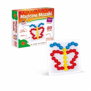 Magiczne mozaiki dla dzieci 80 elementów
