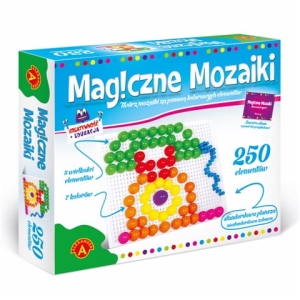 Magiczne mozaiki dla dzieci 250 elementów