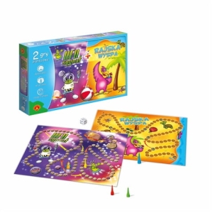 2 gry planszowe dla dzieci od 5 lat ufo sygnał oraz rajska wyspa