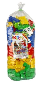 Klocki konstrukcyjne 345 szt. "bączek"