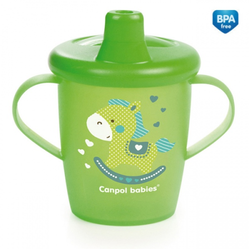 kubek niekapek z twardym ustnikiem 250 ml canpol babies