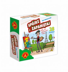 Gra edukacyjna dla 6 latka spójrz i zapamiętaj