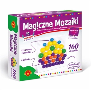 Magiczne mozaiki dla dzieci 160 elementów