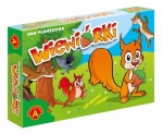 Gra planszowa dla dzieci 5 lat wiewiórki