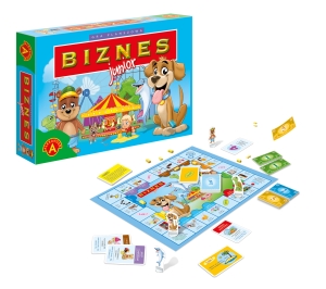 Gra planszowa dla 6 latki biznes wersja junior
