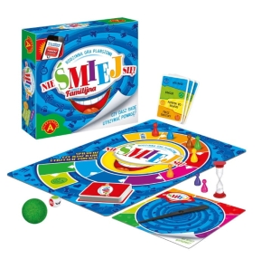 Gra planszowa dla 8 latka nie śmiej się wersja familijna