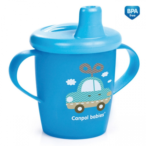 kubek niekapek z twardym ustnikiem 250 ml canpol babies