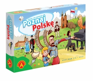 Gra edukacyjna dla 5 latka poznaj Polskę