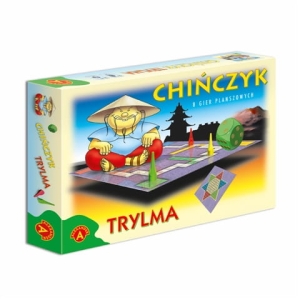 2 gry planszowe dla dzieci 5 lat chińczyk i trylma