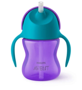 Kubek z giętką słomką 200ml philips avent scf796/02
