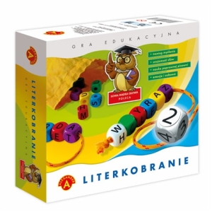 Gra edukacyjna dla dzieci od 7 lat literkobranie